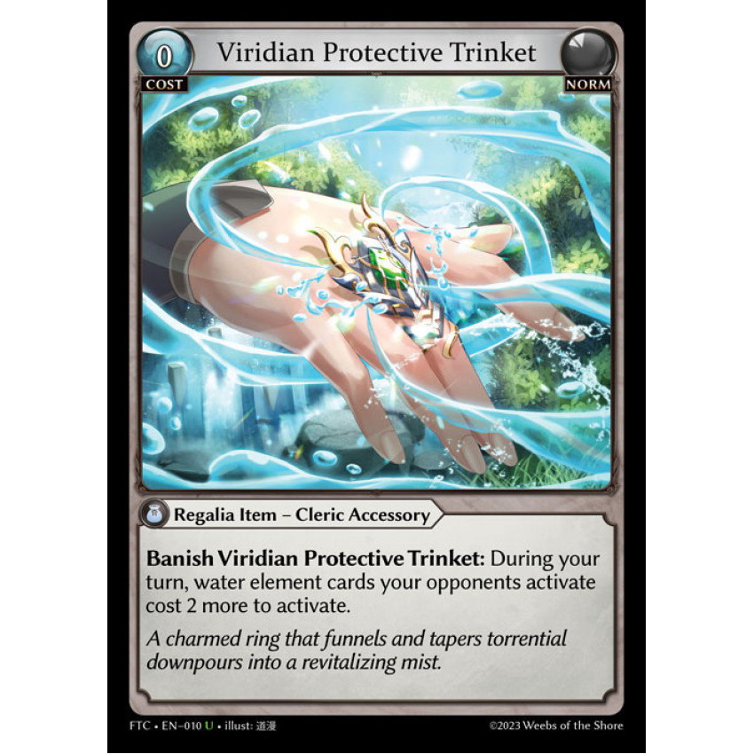 FTC-010 Viridian Protective Trinket