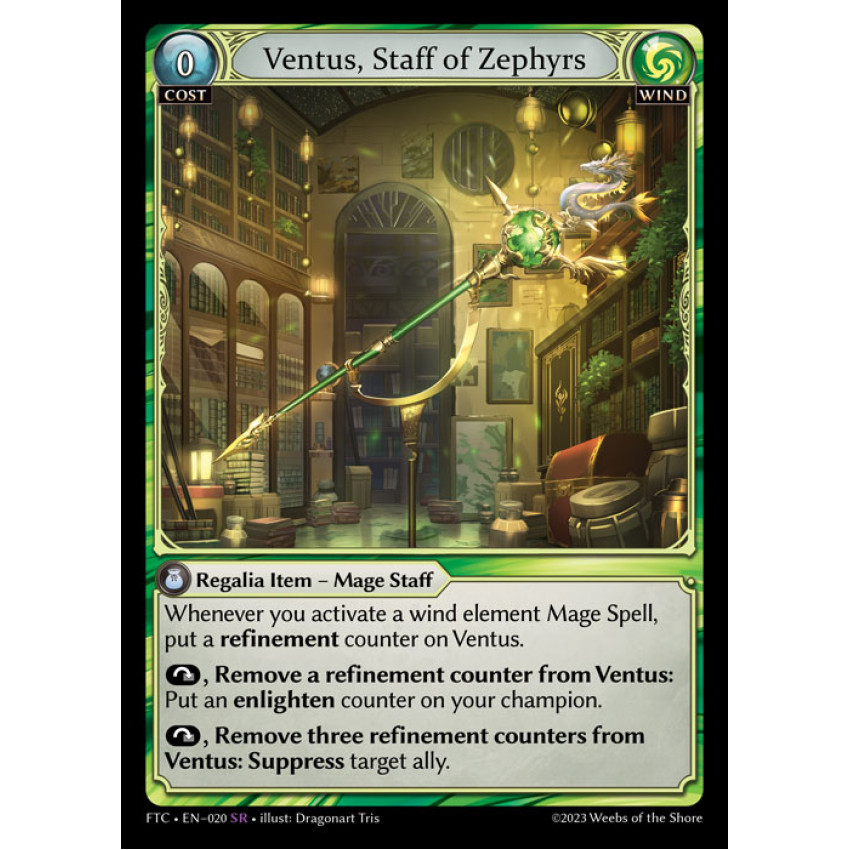 FTC-020 Ventus, Staff of Zephyrs 